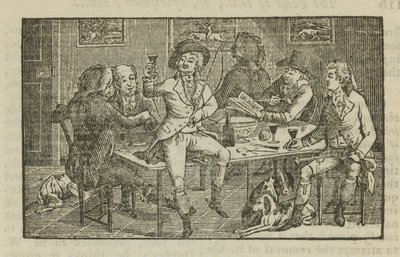 Drikker i en London-værtshus af English School