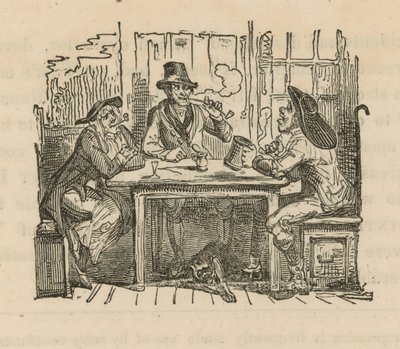 Drikker i en London-værtshus af English School