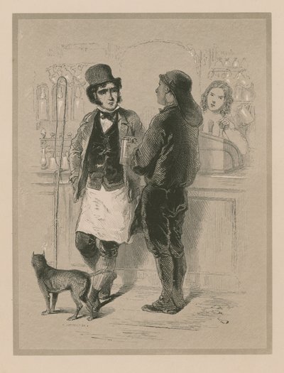 Drikker i en London-værtshus af English School