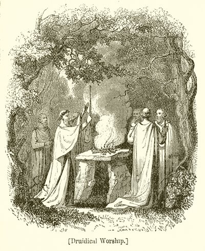 Druidisk tilbedelse af English School