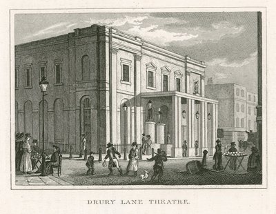 Drury Lane Theatre, London af English School