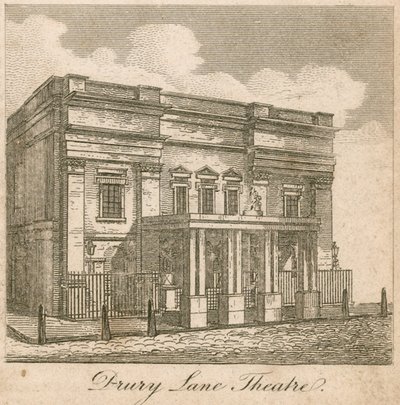 Drury Lane Theatre, London af English School