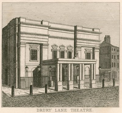 Drury Lane Theatre, London af English School