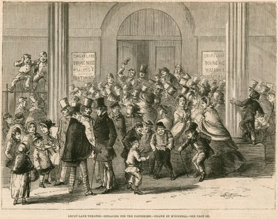 Drury Lane Theatre, London - engagerende til Pantomime af English School