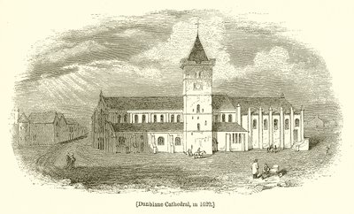 Dunblane Cathedral, i 1620 af English School
