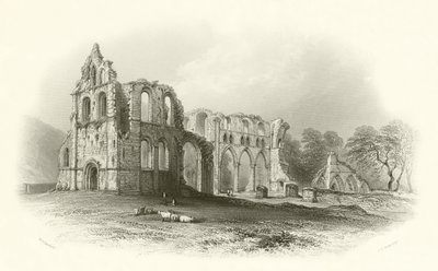 Dundrennan Abbey af English School