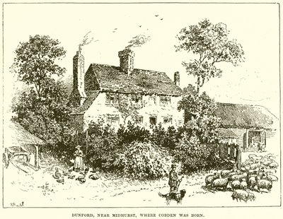 Dunford, nær Midhurst, hvor Cobden blev født af English School