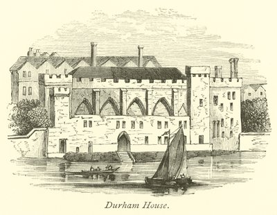 Durham House  af English School