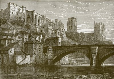 Durham, fra floden af English School