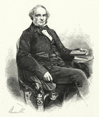 Earl Russell (gravering) af English School