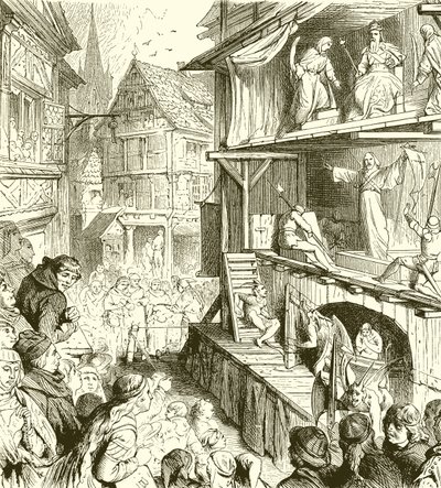 Tidlig drama: et passionsspil af English School