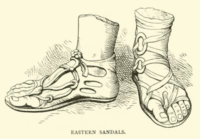 østlige sandaler af English School