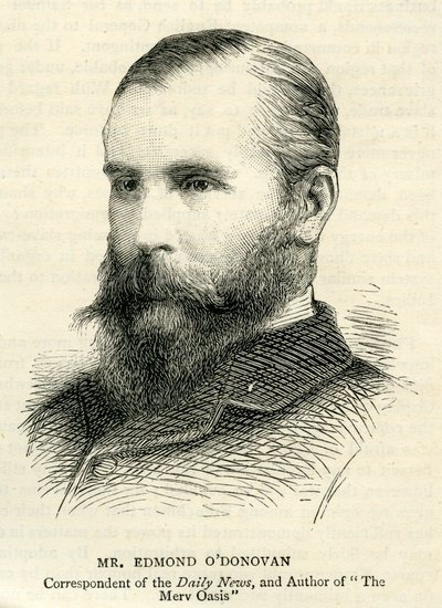 Edmond ODonovan (1844-83) af English School