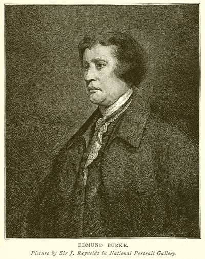 Edmund Burke af English School