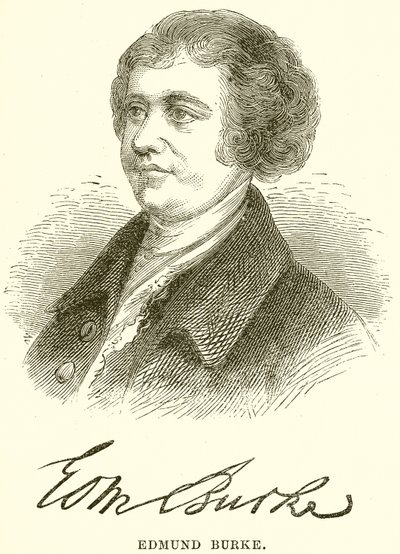 Edmund Burke af English School