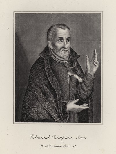 Edmund Campian (gravering) af English School
