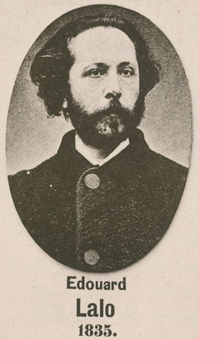 Edouard Lalo (gravering) af English School