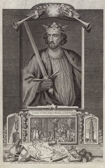 Edward I af England af English School