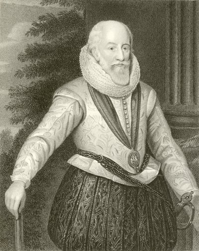 Edward Somerset, jarl af Worcester af English School