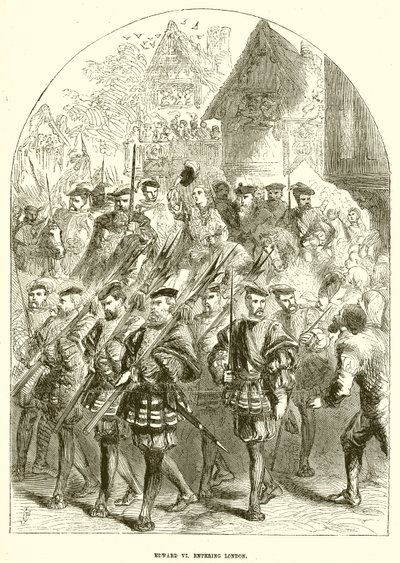 Edward VI. ind i London af English School