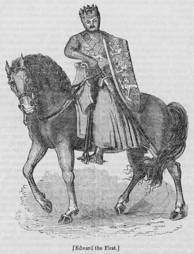 Edward den første (gravering) af English School