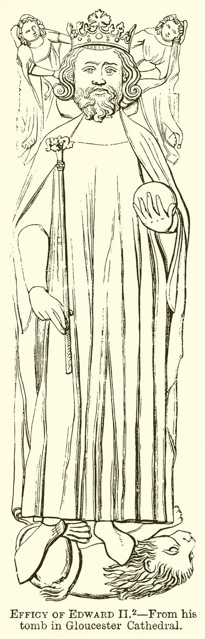 Billede af Edward II af English School