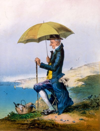 Eight Hours at Seaside for Three Shillings, tryk lavet af A. Concannen, 1873 af English School
