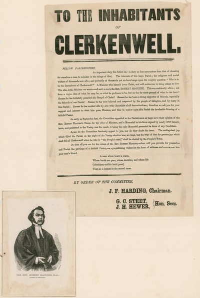 Valg af minister, St James