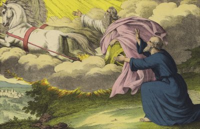 Elias blev båret op i Himlen af English School