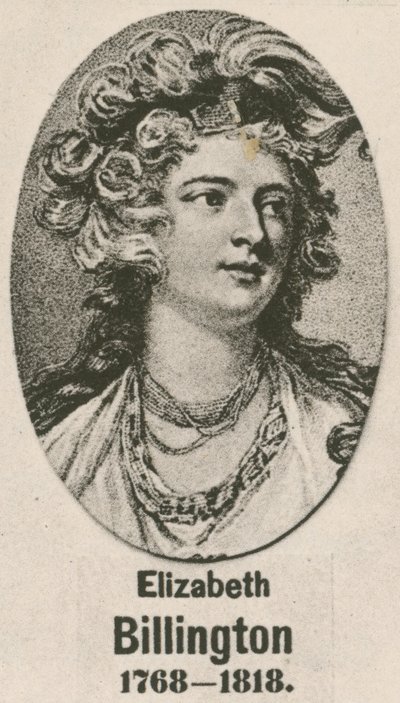 Elizabeth Billington (dybtryk) af English School