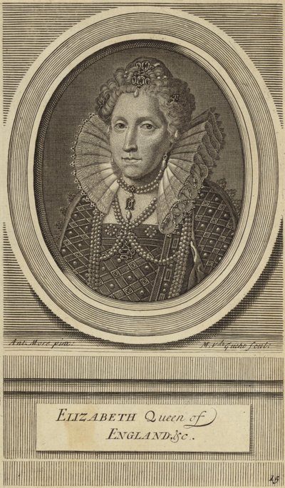 Elizabeth I af England af English School
