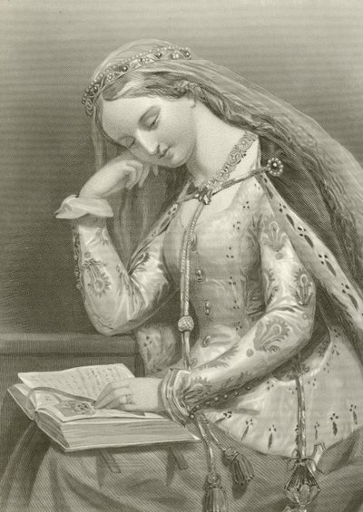 Elizabeth af York, dronning af kong Henry VII af English School