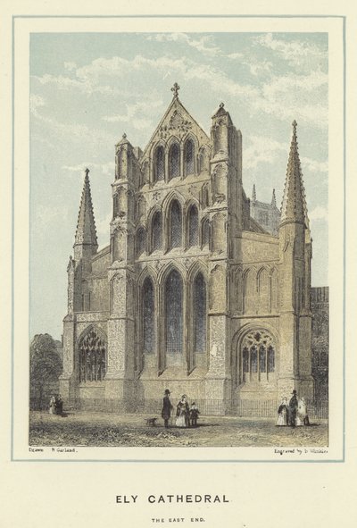 Ely Cathedral, den østlige ende af English School