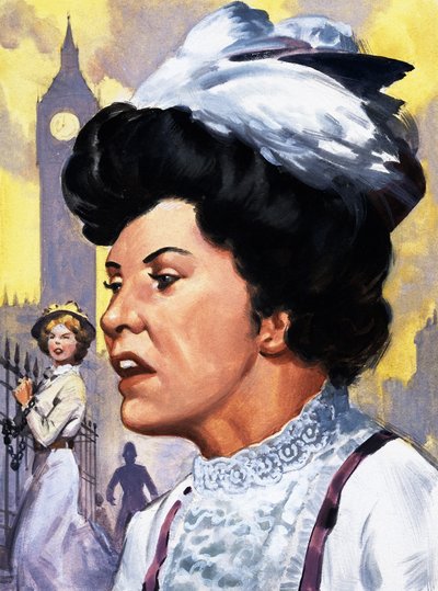 Emmeline Pankhurst af English School