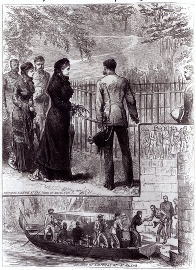 Kejserinde Eugenie besøger Napoleon I