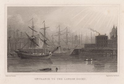 Eingang zu den Londoner Docks von English School