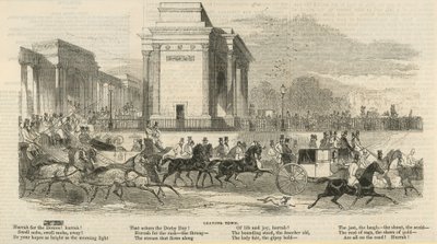 Epsom Races: Leaving Town af English School