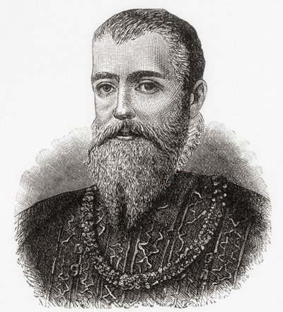 Eric XIV, 1533-1577, konge af Sverige, fra Ward and Locks Illustrated History of the World, pub. ca. 1882 af English School