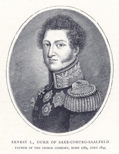 Ernest I, hertug af Sachsen-Coburg-Saalfeld af English School