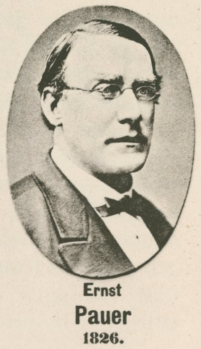 Ernst Pauer (gravering) af English School