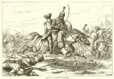 Flucht von Leutnant Goreham von English School