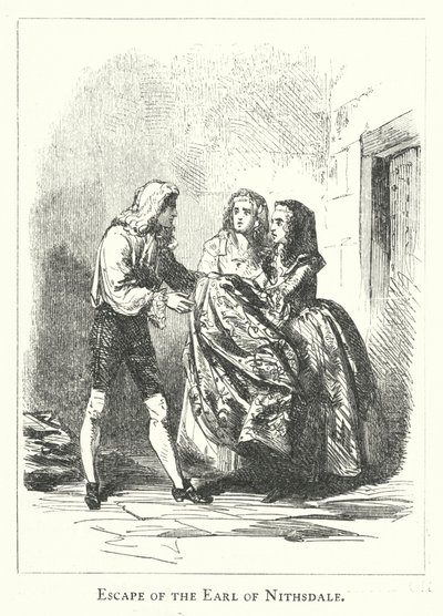 Jarlen af Nithsdales flugt af English School