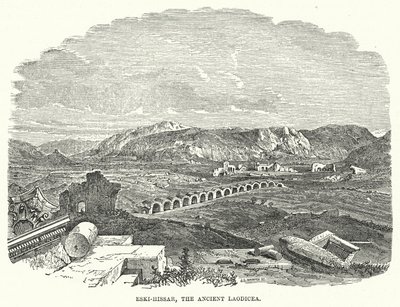Eski-Hissar, det gamle Laodikea (gravering) af English School