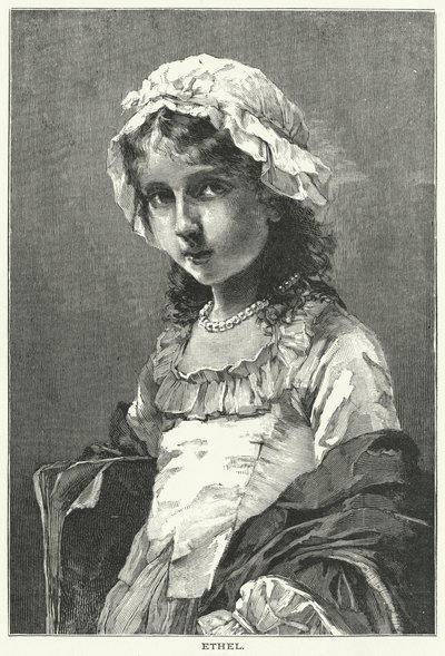 Ethel (gravering) af English School