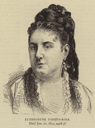 Euphrosyne Parepa-Rosa (gravering) af English School