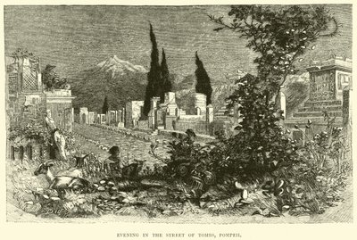 Aften i gravgaden, Pompeji af English School