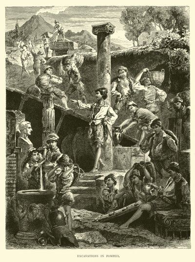 Udgravninger i Pompeji af English School