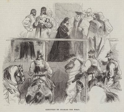 Henrettelse af Karl den Første af English School