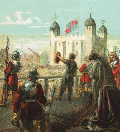 Henrettelse af Lord Strafford af English School