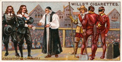 Henrettelse af kong Charles I af English School